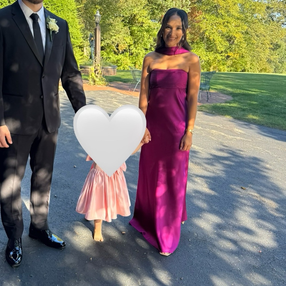 Elegant Purple Maxi Dress
